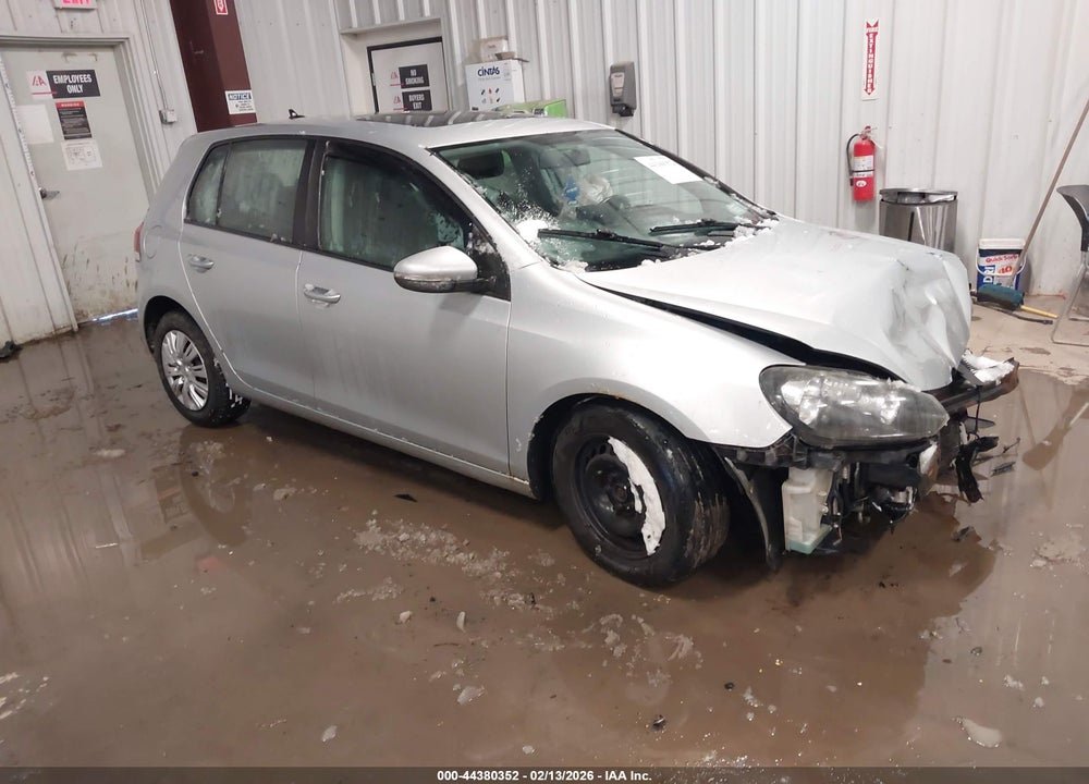 2013 VOLKSWAGEN GOLF 2.5L 4-DOOR VIN: WVWDB7AJXDW024756