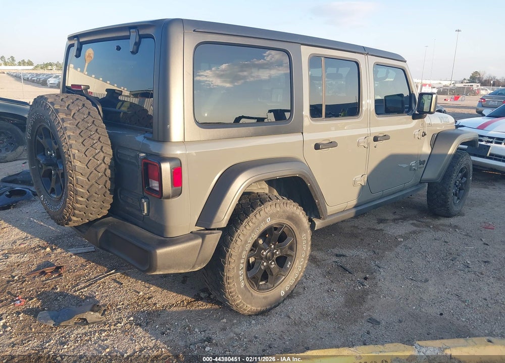 2022 JEEP WRANGLER UNLIMITED WILLYS 4X4 VIN: 1C4HJXDN6NW240009