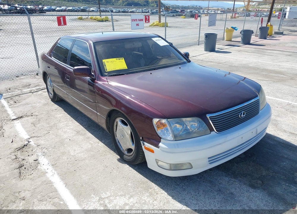 1998 LEXUS LS 400 VIN: JT8BH28F9W0104791
