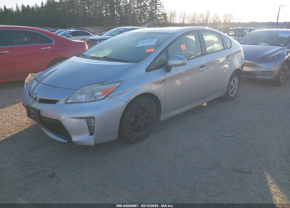 2012 TOYOTA PRIUS THREE VIN: JTDKN3DU2C5439734