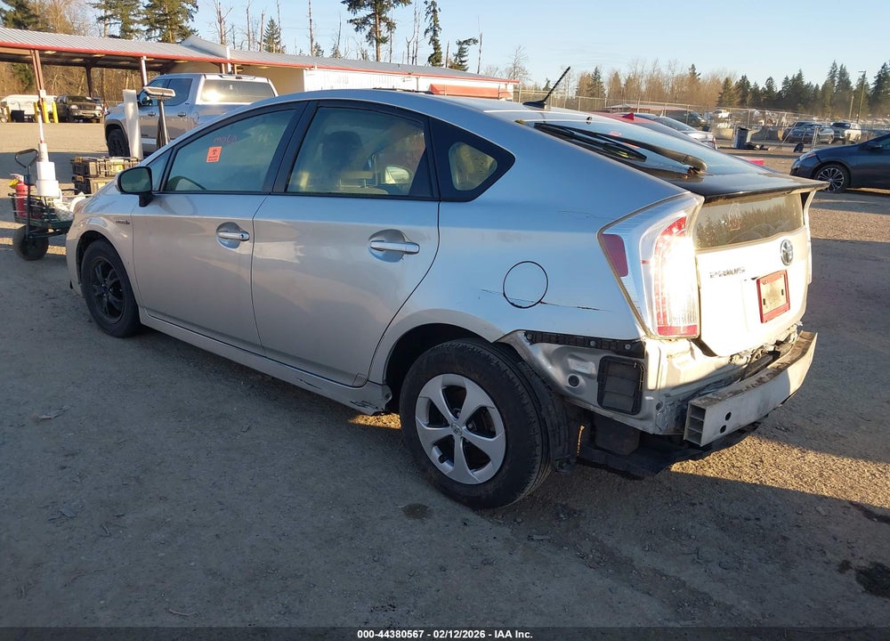 2012 TOYOTA PRIUS THREE VIN: JTDKN3DU2C5439734