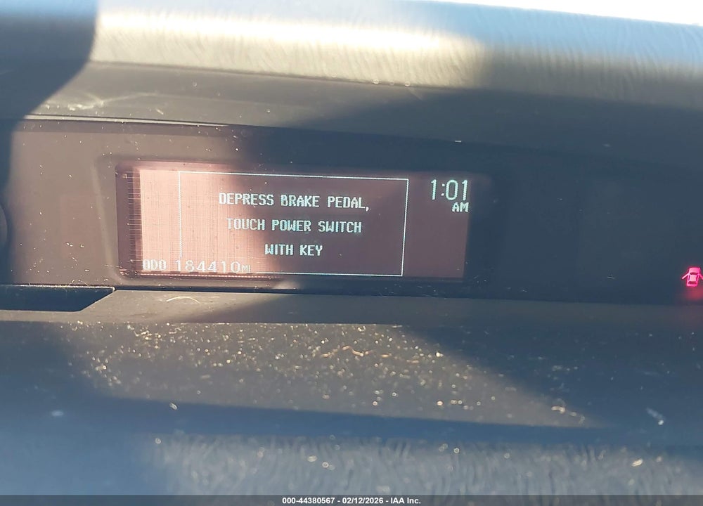 2012 TOYOTA PRIUS THREE VIN: JTDKN3DU2C5439734