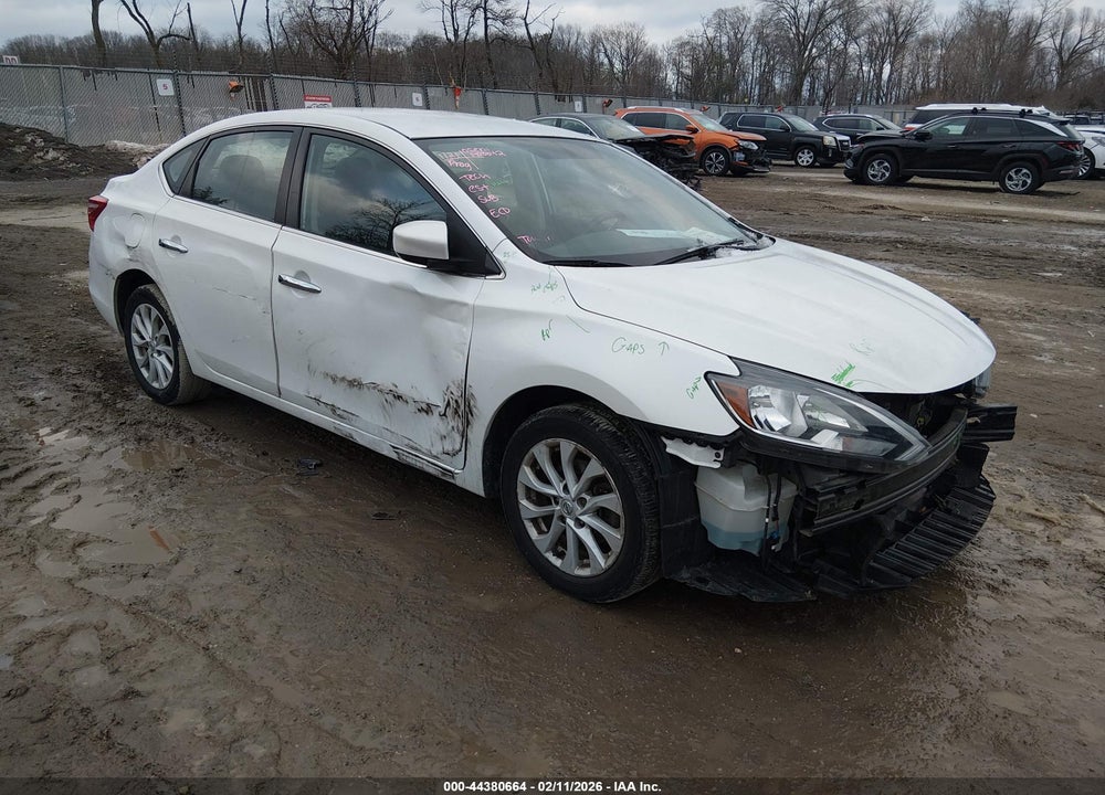 2018 NISSAN SENTRA SV VIN: 3N1AB7AP3JY305344