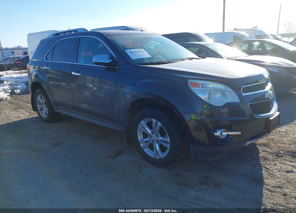 2013 CHEVROLET EQUINOX LTZ VIN: 2GNFLGEK2D6373372