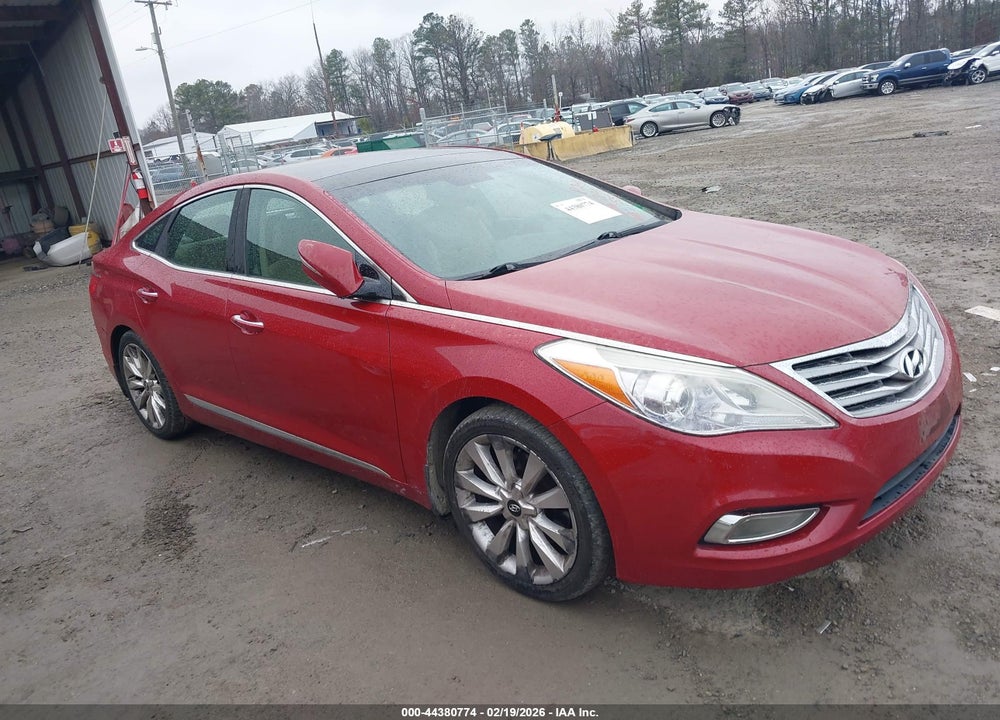 2013 HYUNDAI AZERA VIN: KMHFH4JG6DA299558
