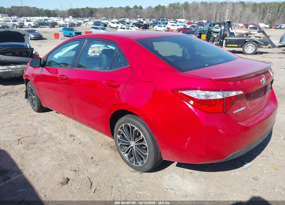 2016 TOYOTA COROLLA S PLUS VIN: 2T1BURHE7GC605490