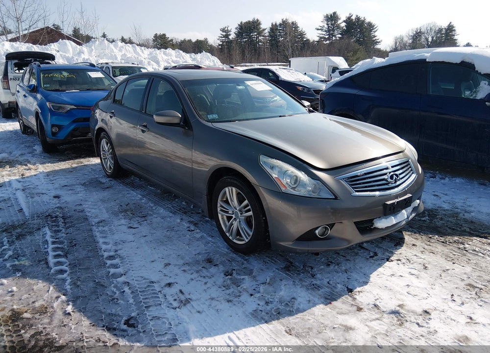 2013 INFINITI G37X VIN: JN1CV6AR7DM355005