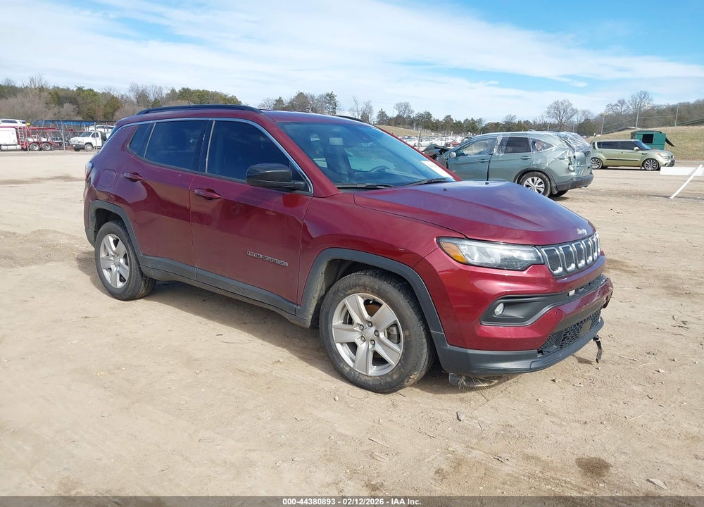 2022 JEEP COMPASS LATITUDE FWD VIN: 3C4NJCBBXNT213485