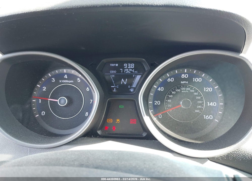 2012 HYUNDAI ELANTRA GLS (ULSAN PLANT) VIN: KMHDH4AE6CU441376