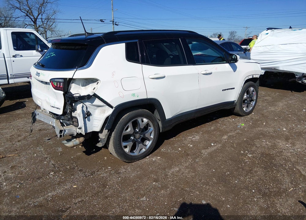 2019 JEEP COMPASS LIMITED FWD VIN: 3C4NJCCB2KT699087