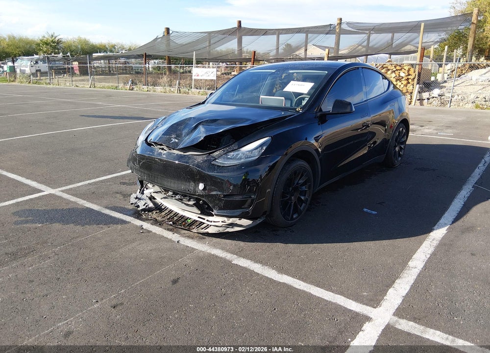 2021 TESLA MODEL Y STANDARD RANGE REAR-WHEEL DRIVE VIN: 5YJYGDED3MF126216