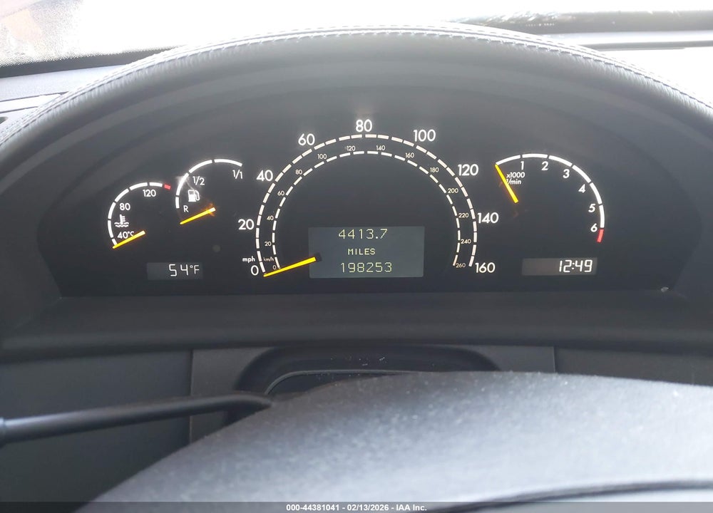 2004 MERCEDES-BENZ CL 500 VIN: WDBPJ75J44A043342