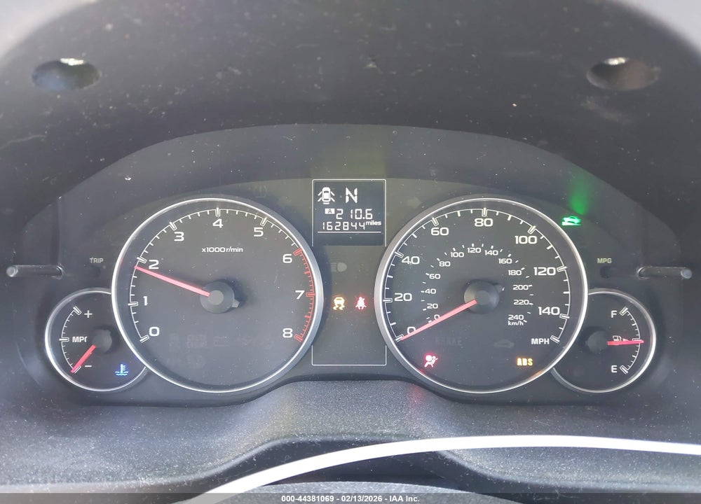 2013 SUBARU LEGACY 2.5I PREMIUM VIN: 4S3BMBC65D3013792