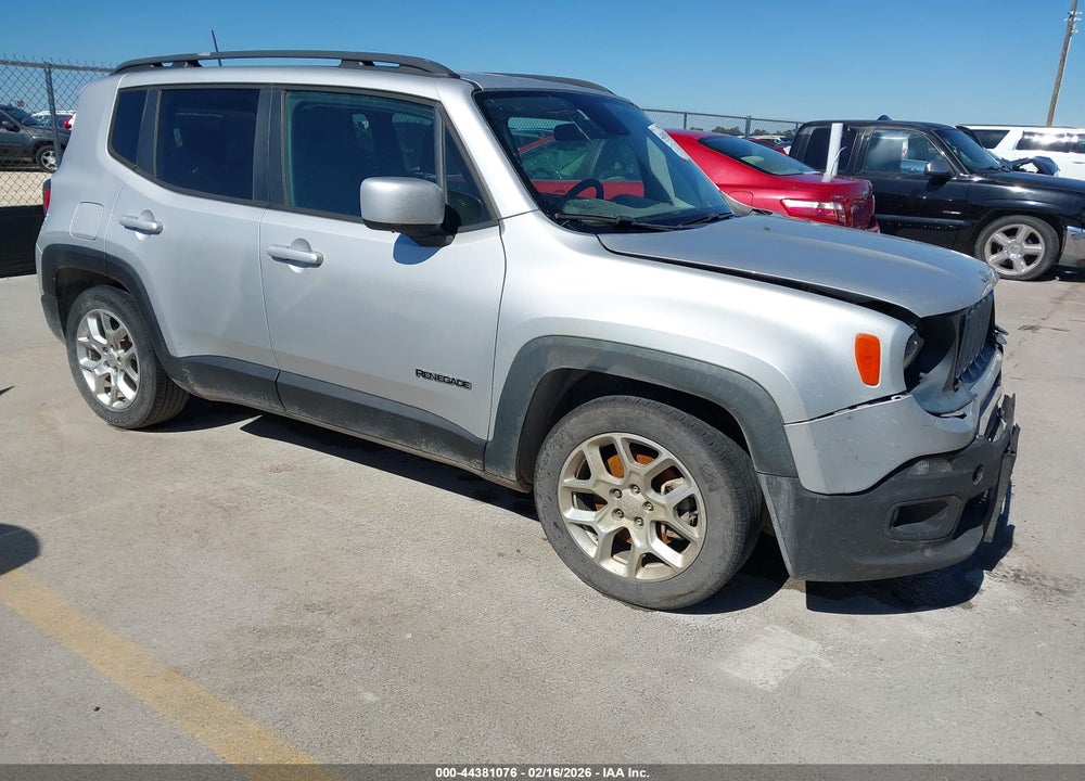 2018 JEEP RENEGADE LATITUDE FWD VIN: ZACCJABB3JPH10519