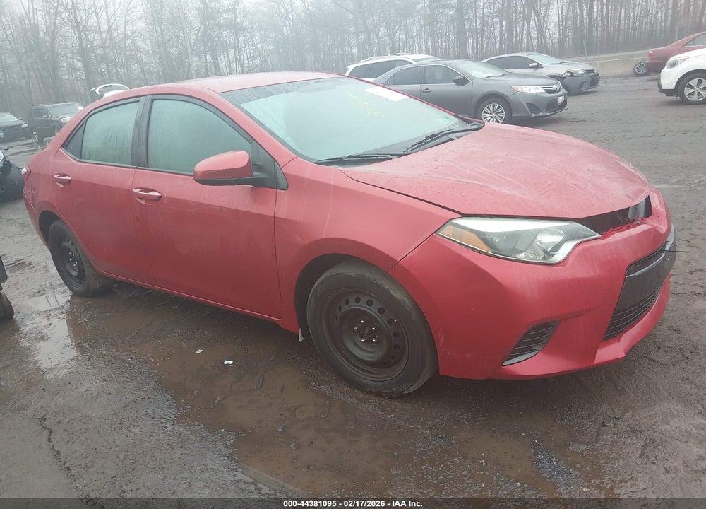2015 TOYOTA COROLLA LE VIN: 5YFBURHE1FP304292
