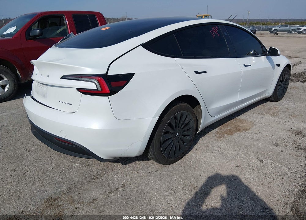 2025 TESLA MODEL 3 LONG RANGE ALL-WHEEL DRIVE VIN: 5YJ3E1EB3SF888438