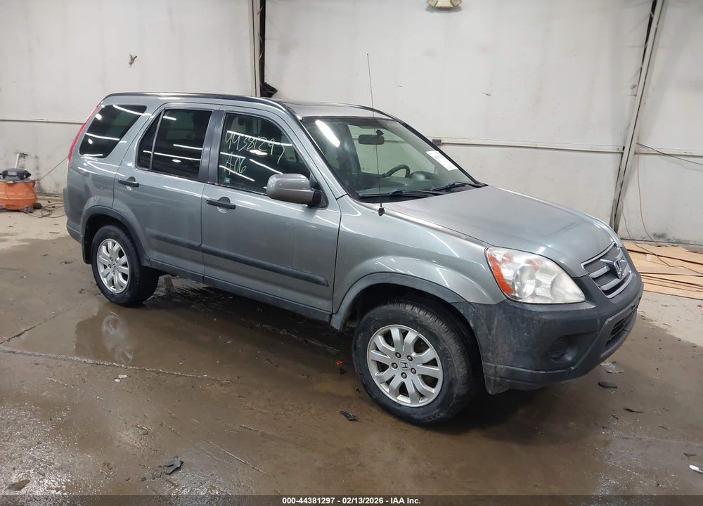 2006 HONDA CR-V EX VIN: SHSRD78806U416390