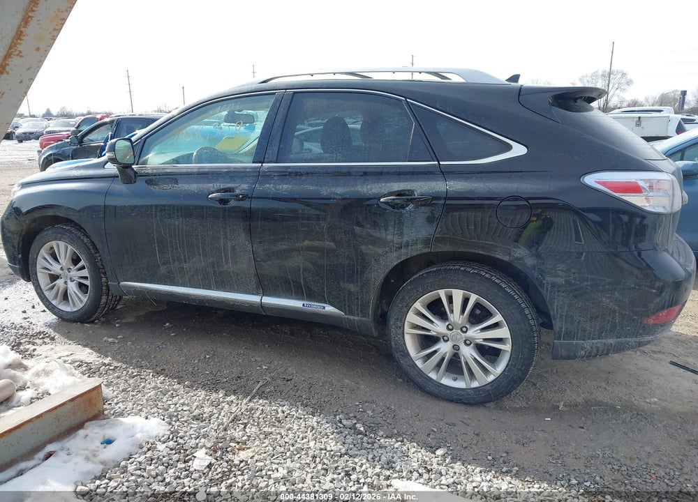 2012 LEXUS RX 450H VIN: JTJBC1BA4C2431796