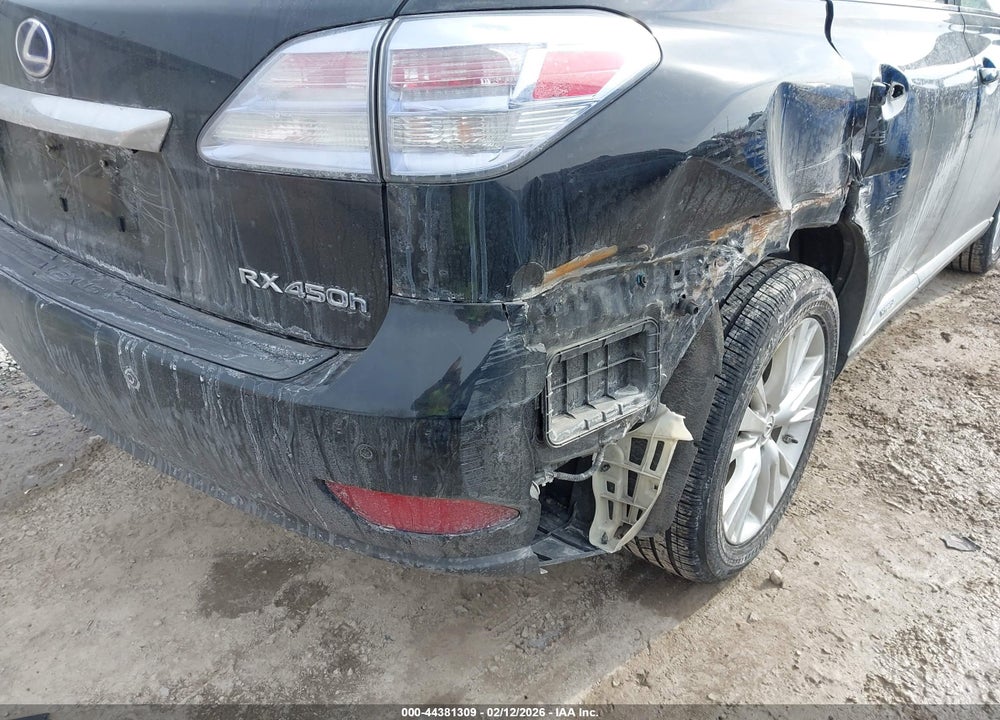 2012 LEXUS RX 450H VIN: JTJBC1BA4C2431796