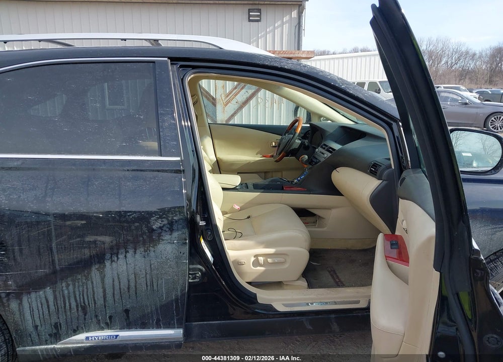 2012 LEXUS RX 450H VIN: JTJBC1BA4C2431796