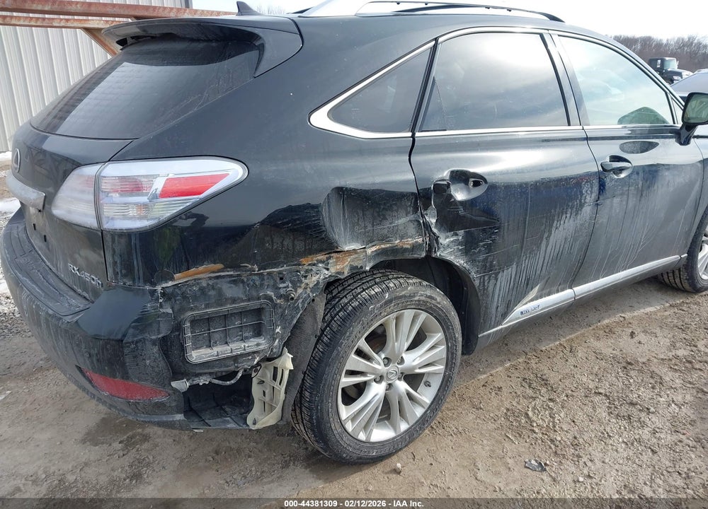 2012 LEXUS RX 450H VIN: JTJBC1BA4C2431796