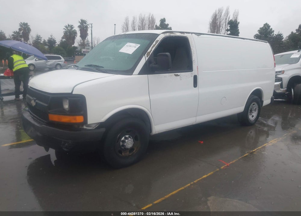 2010 CHEVROLET EXPRESS 2500 WORK VAN VIN: 1GCZGFBA8A1120264