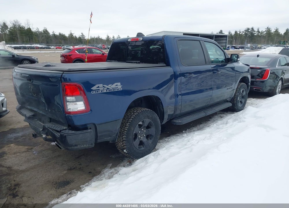 2022 RAM 1500 BIG HORN  4X4 5'7 BOX VIN: 1C6SRFFT7NN346227