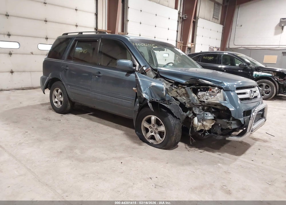 2006 HONDA PILOT EX-L VIN: 2HKYF18786H517034