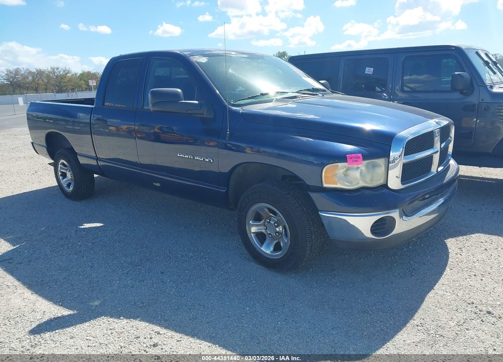 2005 DODGE RAM 1500 SLT/LARAMIE VIN: 1D7HU18N85S328636