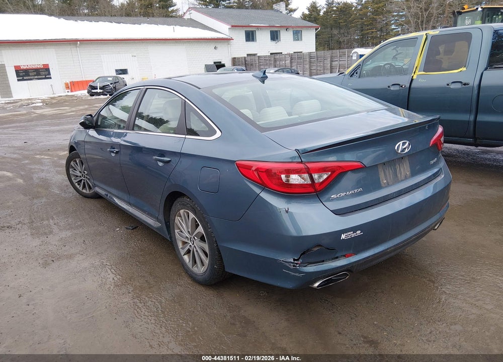 2017 HYUNDAI SONATA SPORT VIN: 5NPE34AF5HH489095