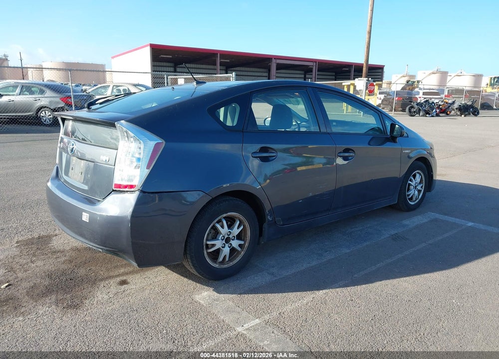 2011 TOYOTA PRIUS THREE VIN: JTDKN3DU5B0298928