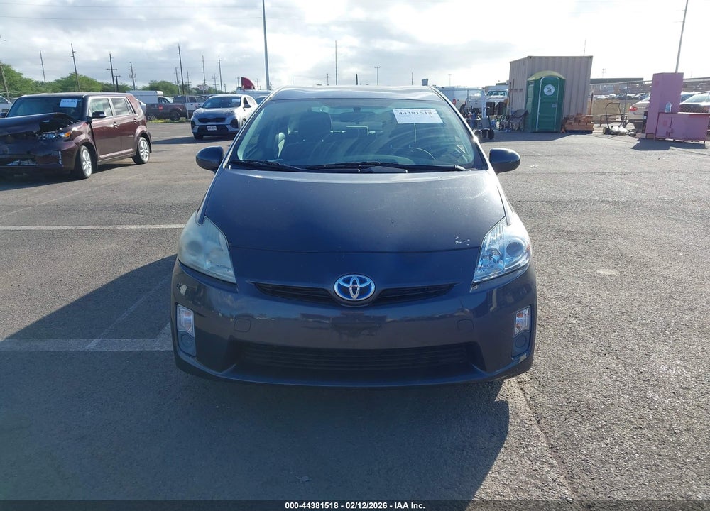 2011 TOYOTA PRIUS THREE VIN: JTDKN3DU5B0298928