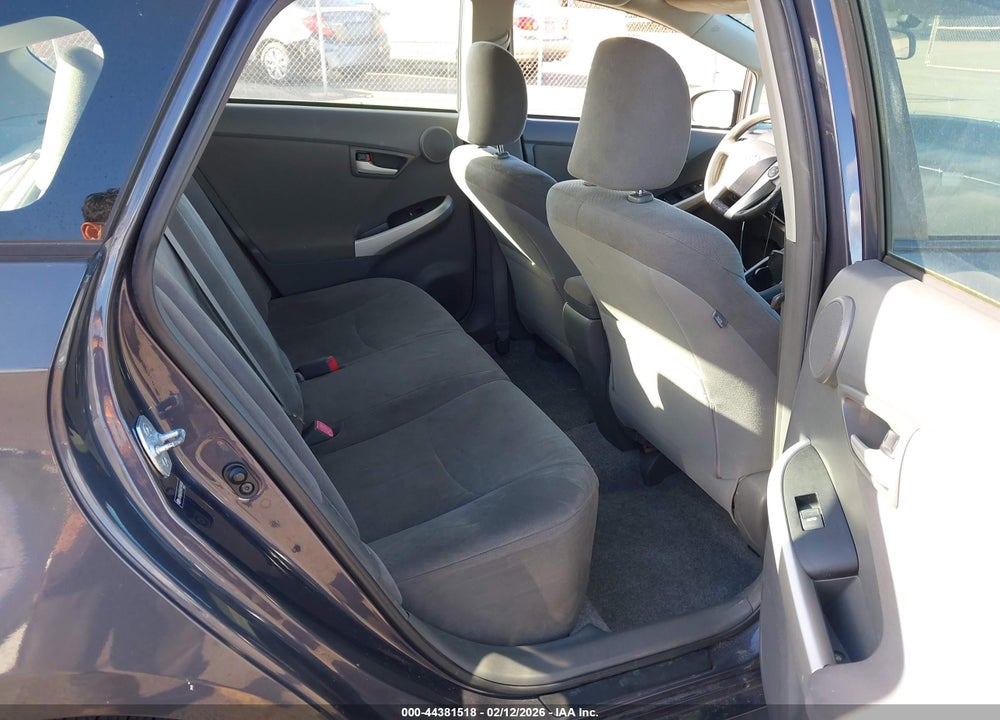 2011 TOYOTA PRIUS THREE VIN: JTDKN3DU5B0298928
