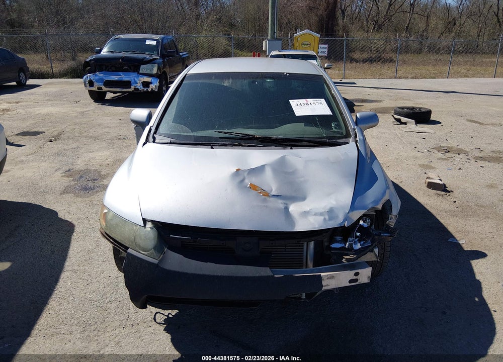 2008 HONDA CIVIC LX VIN: 1HGFA155X8L018826