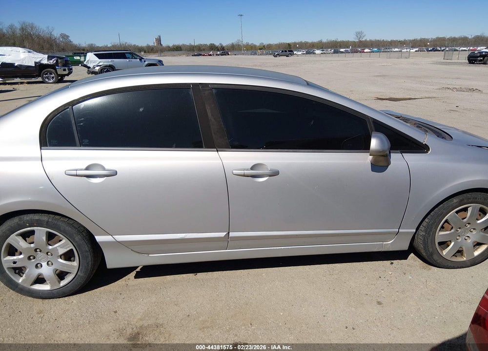 2008 HONDA CIVIC LX VIN: 1HGFA155X8L018826