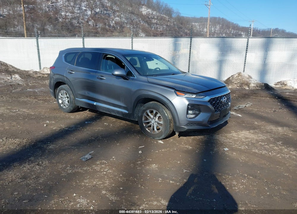 2019 HYUNDAI SANTA FE SE VIN: 5NMS2CAD8KH107127