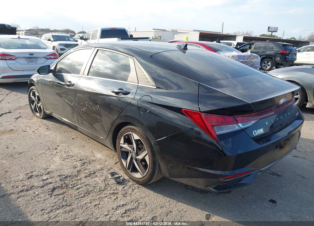 2021 HYUNDAI ELANTRA LIMITED VIN: KMHLP4AG2MU139312