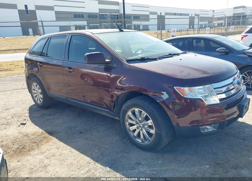 2010 FORD EDGE SEL VIN: 2FMDK3JC6ABA16284