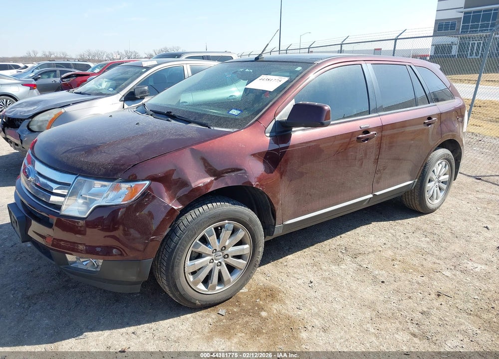 2010 FORD EDGE SEL VIN: 2FMDK3JC6ABA16284