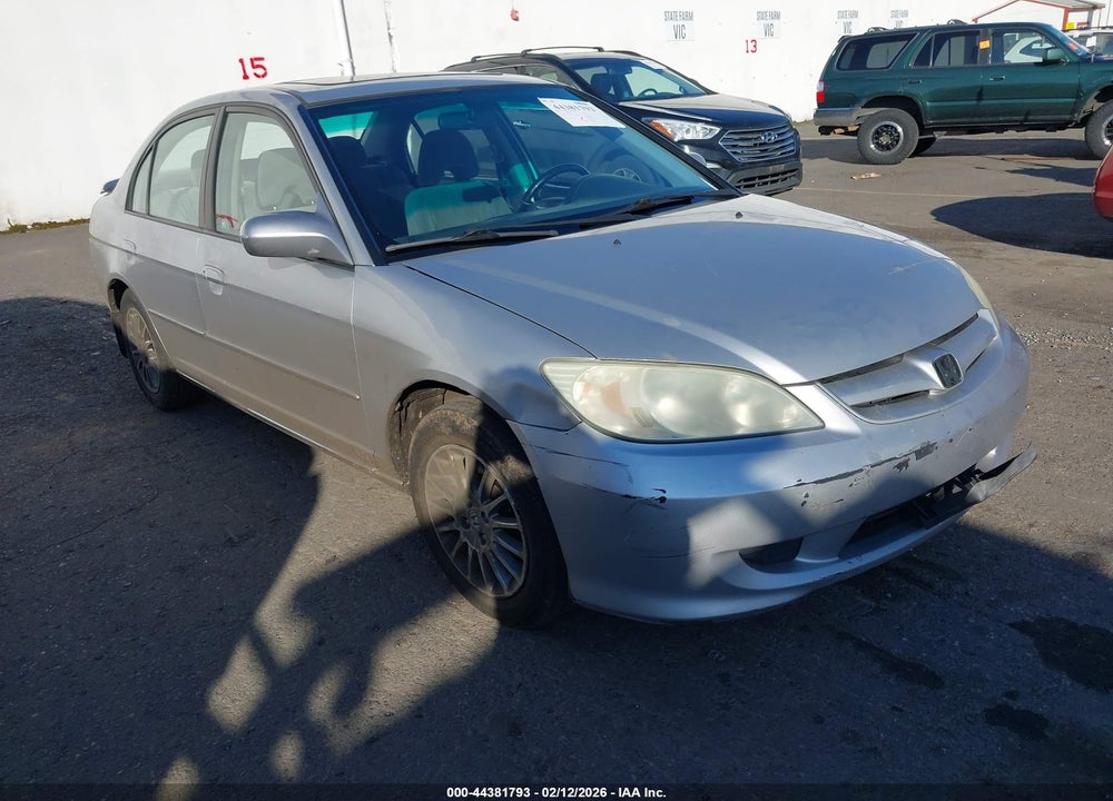 2005 HONDA CIVIC EX VIN: 2HGES26725H537201