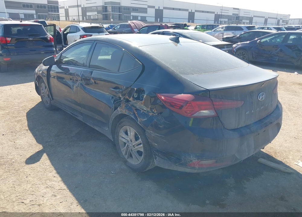 2020 HYUNDAI ELANTRA SEL VIN: 5NPD84LF6LH578709