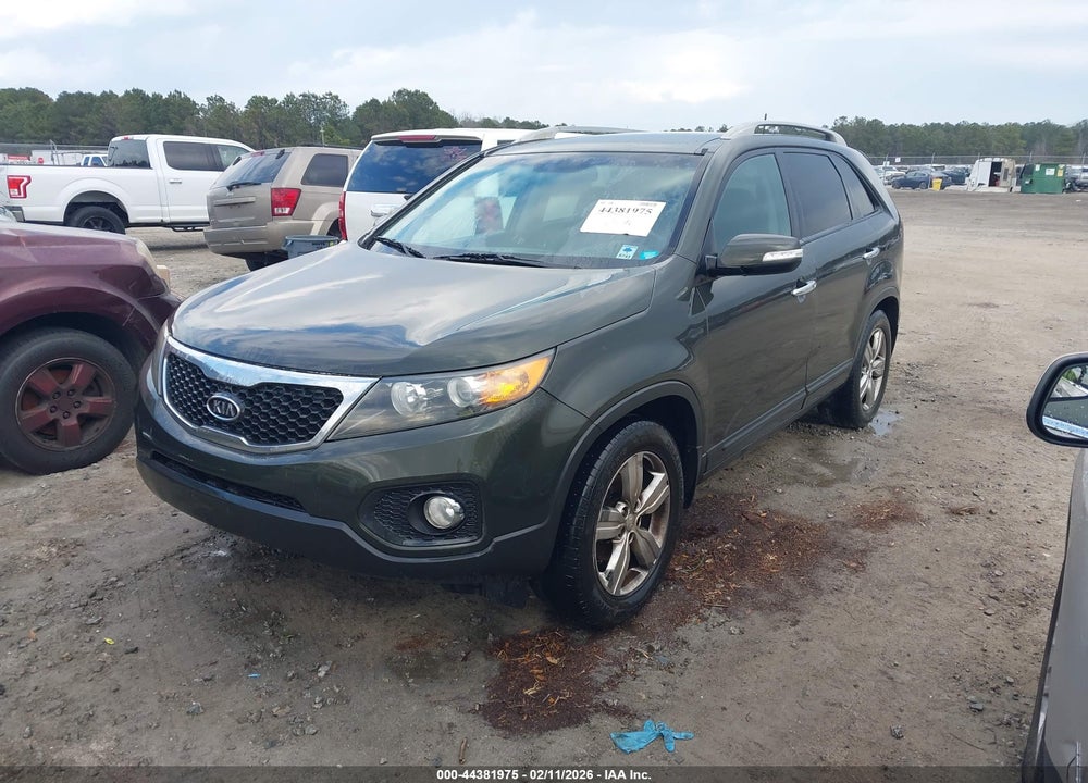 2012 KIA SORENTO EX V6 VIN: 5XYKUDA26CG252421