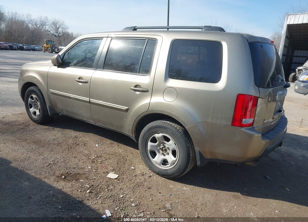 2009 HONDA PILOT EX VIN: 5FNYF48409B000739