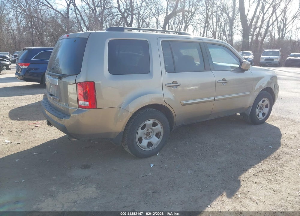 2009 HONDA PILOT EX VIN: 5FNYF48409B000739