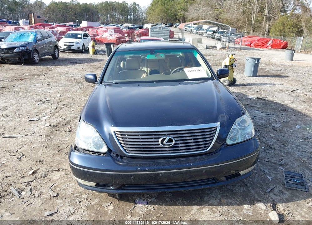 2004 LEXUS LS 430 VIN: JTHBN36FX40168384