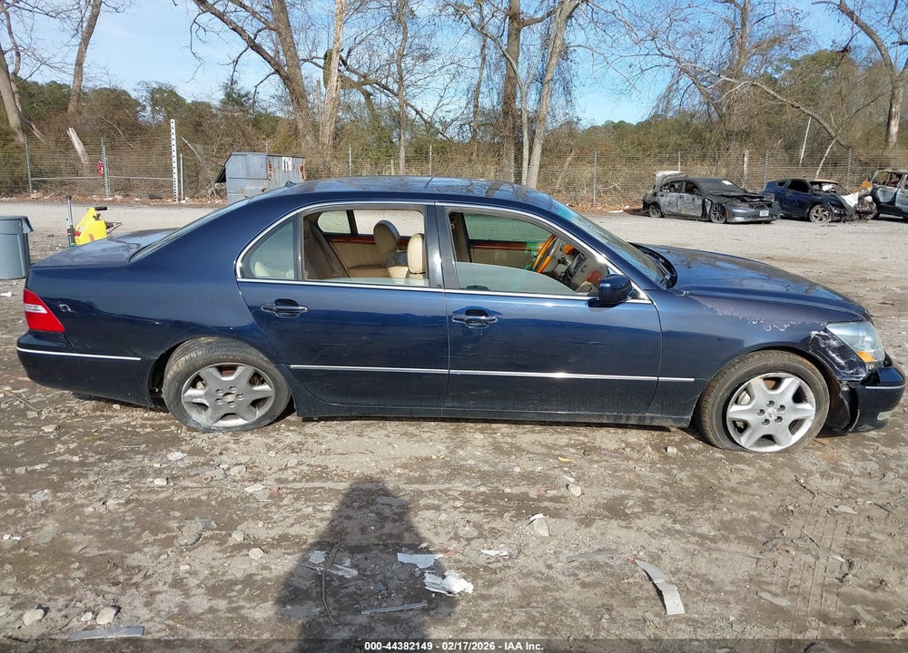 2004 LEXUS LS 430 VIN: JTHBN36FX40168384