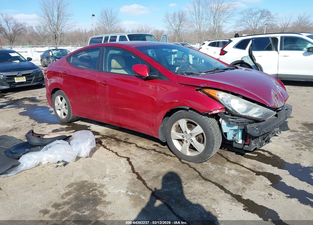2011 HYUNDAI ELANTRA GLS (ULSAN PLANT) VIN: KMHDH4AE3BU150705