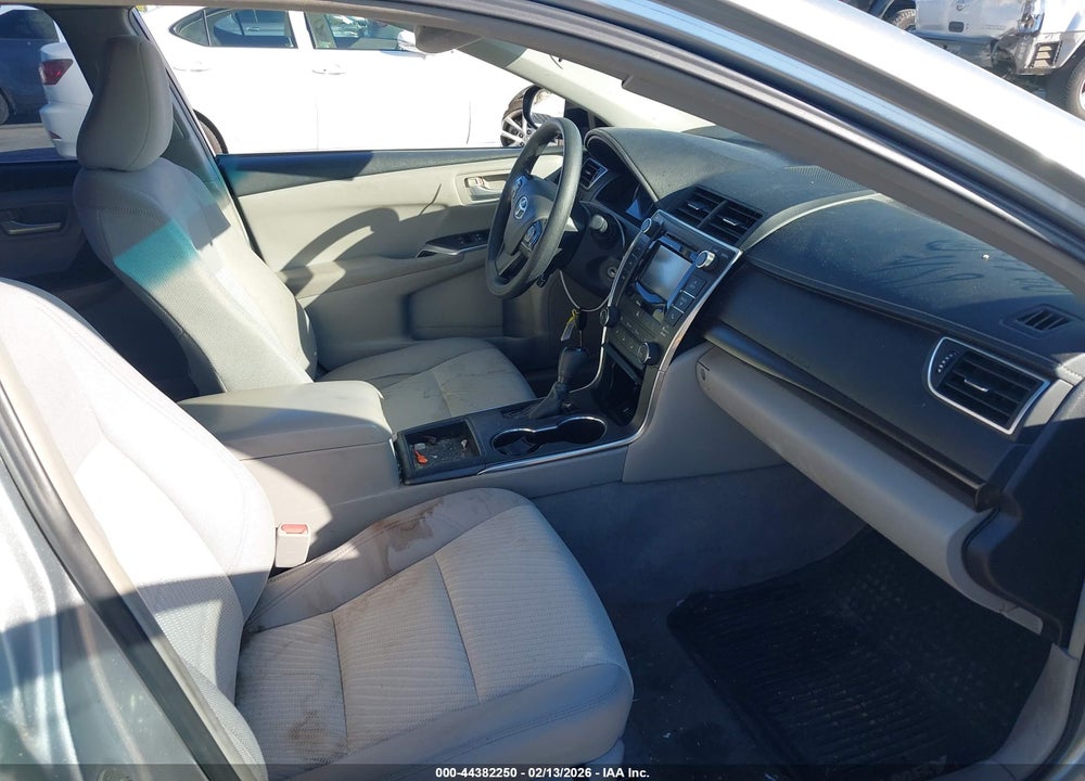 2015 TOYOTA CAMRY LE VIN: 4T4BF1FK2FR465940