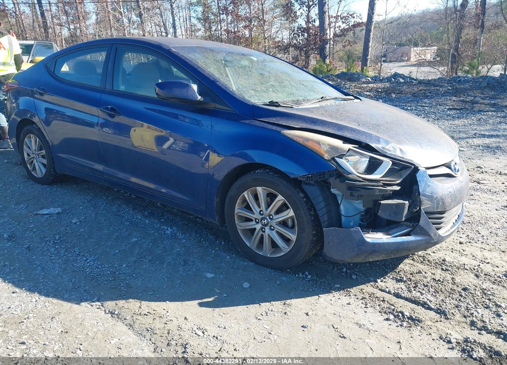 2015 HYUNDAI ELANTRA SE VIN: 5NPDH4AE9FH558808