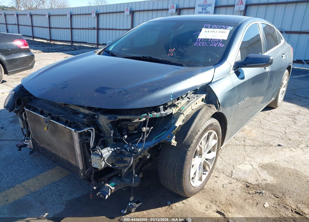 2019 CHEVROLET MALIBU LT VIN: 1G1ZD5STXKF166857